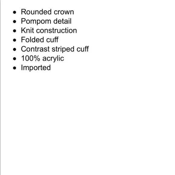 Hurley Knit Icon Varsity Orange Pom Pom Beanie - Picture 2 of 2